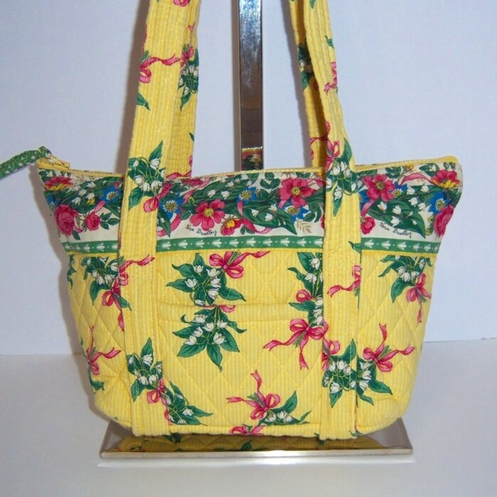 Vintage Vera Bradley Hope Lily of the Valley Tote